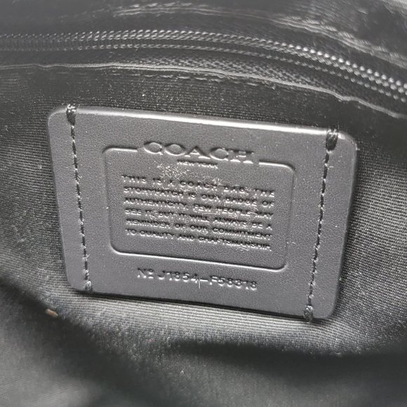 Coach Ava Tote in Signature F58318 Brown Black - Picture 7 of 8